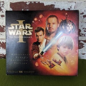 2000 Star Wars Episode I: The Phantom Menace VHS Widescreen Collectors Edition